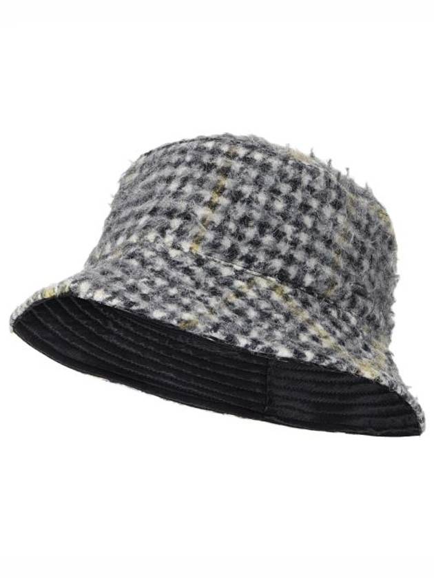 Prenzlauer Houndstooth Bucket Hat Grey - OUR LEGACY - BALAAN 2