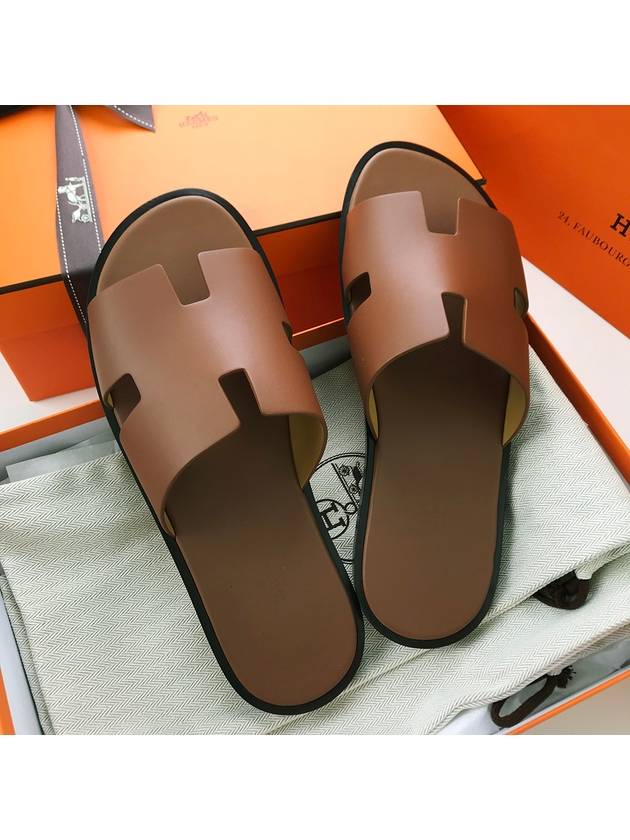 Izmir Sandal Calfskin & Noir - HERMES - BALAAN 9