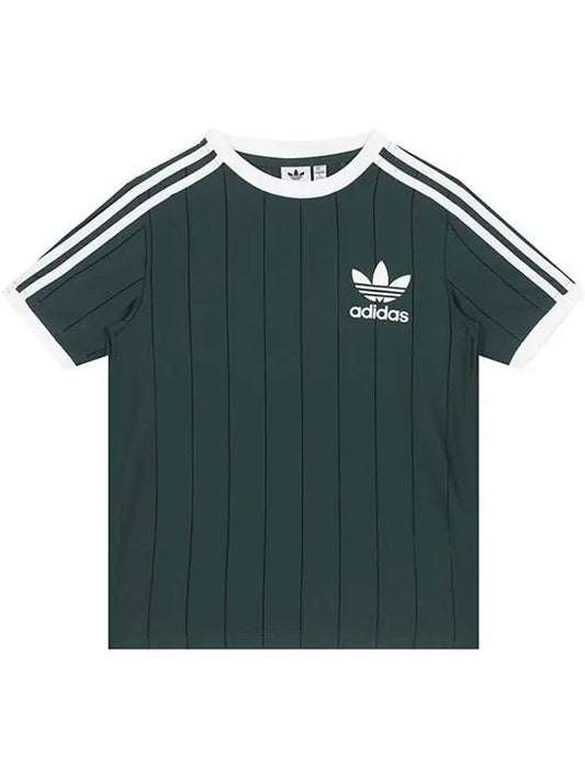 Short sleeve t shirt W Adicolor 3S pinstripe IY7230 - ADIDAS - BALAAN 2