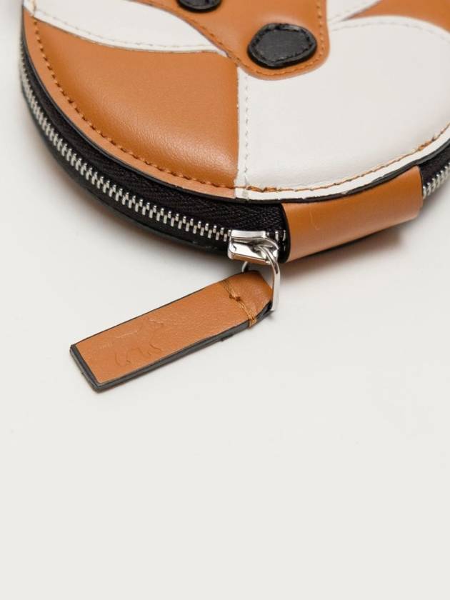 Fox Head Leather Coinpulse Coin Purse - MAISON KITSUNE - BALAAN 4