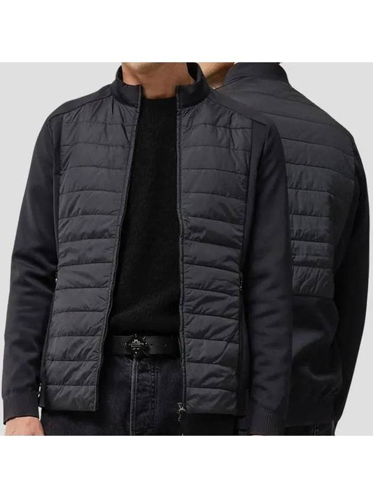 Men's Kenny Hybrid Padded Jacket Black - J.LINDEBERG - BALAAN 2