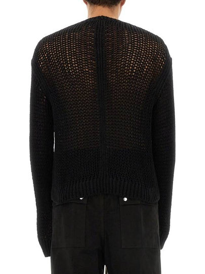 Rick Owens Black Wool Knitwear - RICK OWENS - BALAAN 2