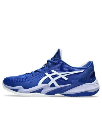 Court FF 3 Novak Low Top Sneakers Blue - ASICS - BALAAN 1