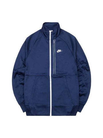 Men's Sportswear Tech Essential N98 Tribute Track Jacket Navy - NIKE - BALAAN 1