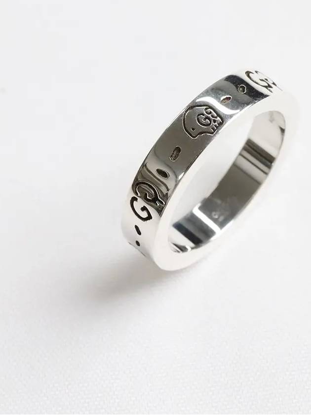 Ghost Ring Silver YBC477932001 - GUCCI - BALAAN 4