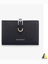 Voyou Leather Half Wallet Black - GIVENCHY - BALAAN 2