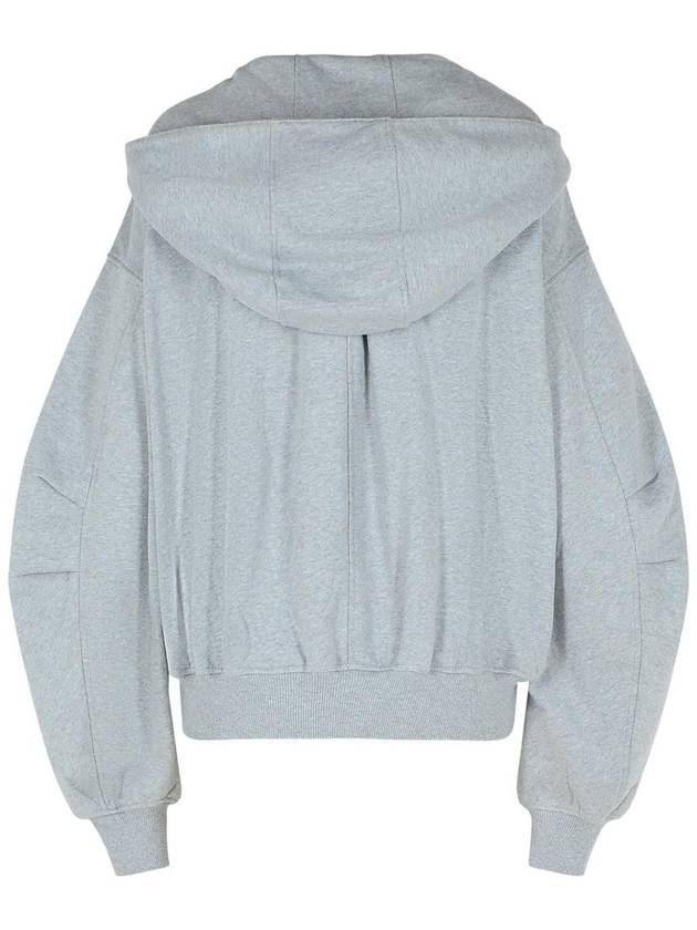 The Attico Gray Cotton Sweatshirt - THE ATTICO - BALAAN 3