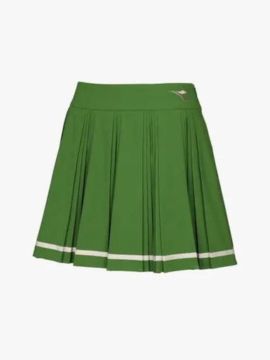 Diadora pleated tennis skirt DARK GREEN - DIADORA - BALAAN 1