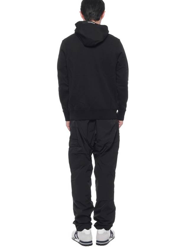 Lens Wappen Pocket Hoodie Black - CP COMPANY - BALAAN 6