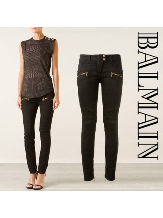 Women's Slim Pants 5455 C0100 - BALMAIN - BALAAN 1