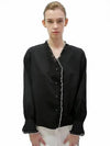 Prill Blouse Black - DAMAGE MNEMONIC - BALAAN 2