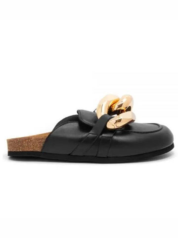 Women s Bold Chain Mule Sandals Black AN35004A - JW ANDERSON - BALAAN 1