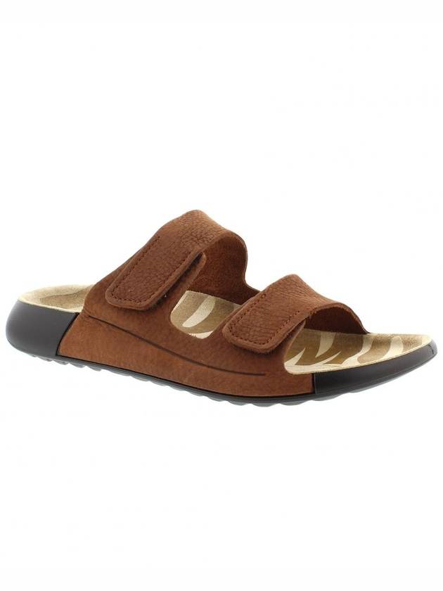 Women's 2nd Cozmo Slippers Brown - ECCO - BALAAN 2