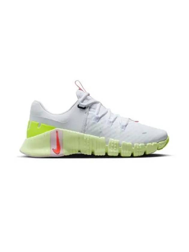 Women's Free Metcon 5 Workout Low Top Sneakers Barely Volt - NIKE - BALAAN 2