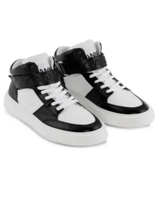 Sporty Mix High Top Sneakers - GANNI - BALAAN 2