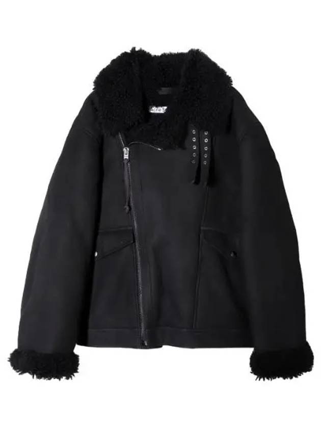 Lambskin shearling jacket men s coat - ACNE STUDIOS - BALAAN 1