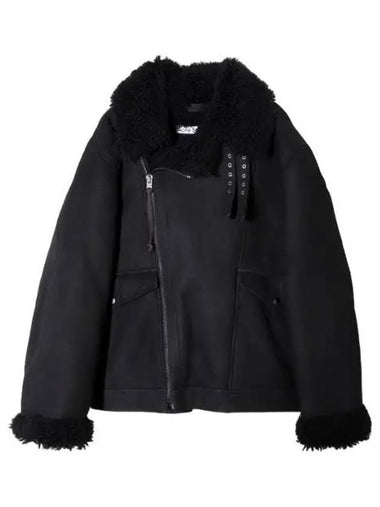 Lambskin shearling jacket - ACNE STUDIOS - BALAAN 1