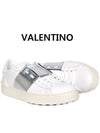 hidden strap low top sneakers silver - VALENTINO - BALAAN.