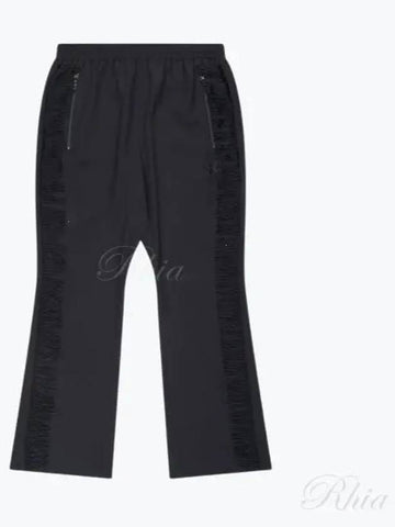 Fringe boot cut track pants black PU282 - NEEDLES - BALAAN 1