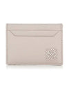 Anagram Plain Pebble Grain Calfskin Card Wallet Light Ghost - LOEWE - BALAAN 3