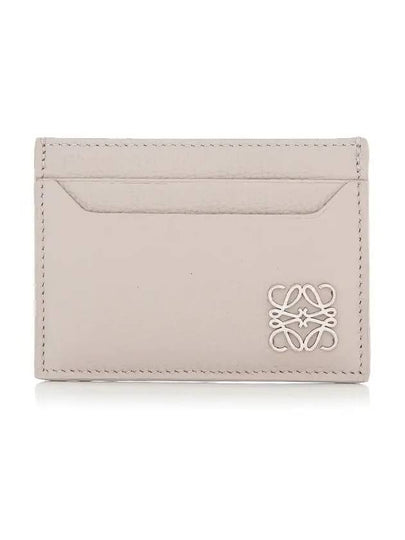 Anagram Plain Pebble Grain Calfskin Card Wallet Light Ghost - LOEWE - BALAAN 2