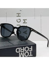 Eyewear square horn rimmed acetate sunglasses black - TOM FORD - BALAAN 3