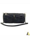 Tube Quilting Small Shoulder Bag Black - SAINT LAURENT - BALAAN 2