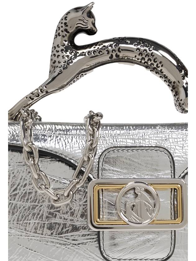 Lanvin Handbag 'Pencil Cat Nano', Women's, Silver - LANVIN - BALAAN 6