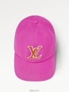 Signature Logo Ball Cap Pink - LOUIS VUITTON - BALAAN 4
