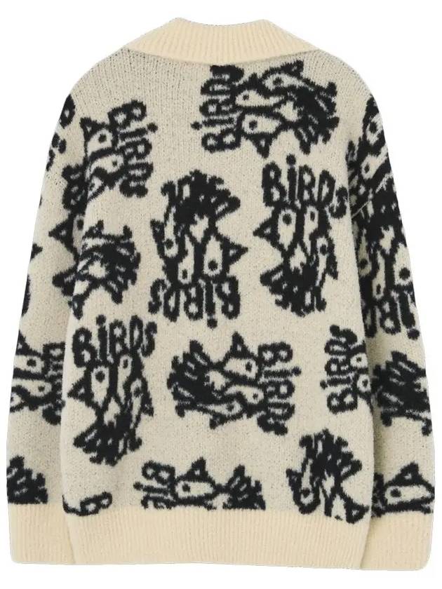 Kids Bird All Over Knit Cream F24070 217XX - THE ANIMALS OBSERVATORY - BALAAN 3