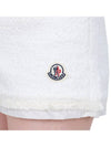 patch logo tweed short pants 2B00007 597NZ 034 - MONCLER - BALAAN 6