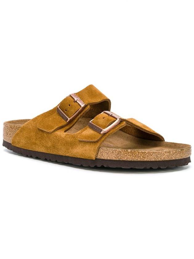 Arizona SFB Suede Slippers Mink - BIRKENSTOCK - BALAAN 5