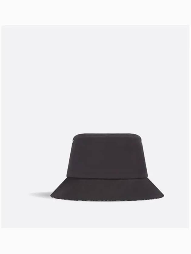 Reversible Teddy D Small Brim Bucket Hat Black - DIOR - BALAAN 4