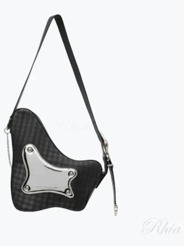 WoMen's Hardcore Guitar Shoulder Bag Silver Black - ANDERSSON BELL - BALAAN 2