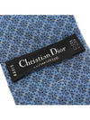 100 silk blue patterned tie - DIOR - BALAAN 7