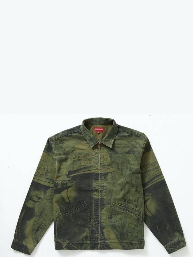 Is Love Denim Work Jacket Olive IS LOVE DENIM WORK JACKET - SUPREME - BALAAN 2