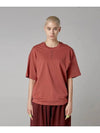 Code 1 Graphic Short Sleeve T-shirt Mauve Brick - ATHPLATFORM - BALAAN 3