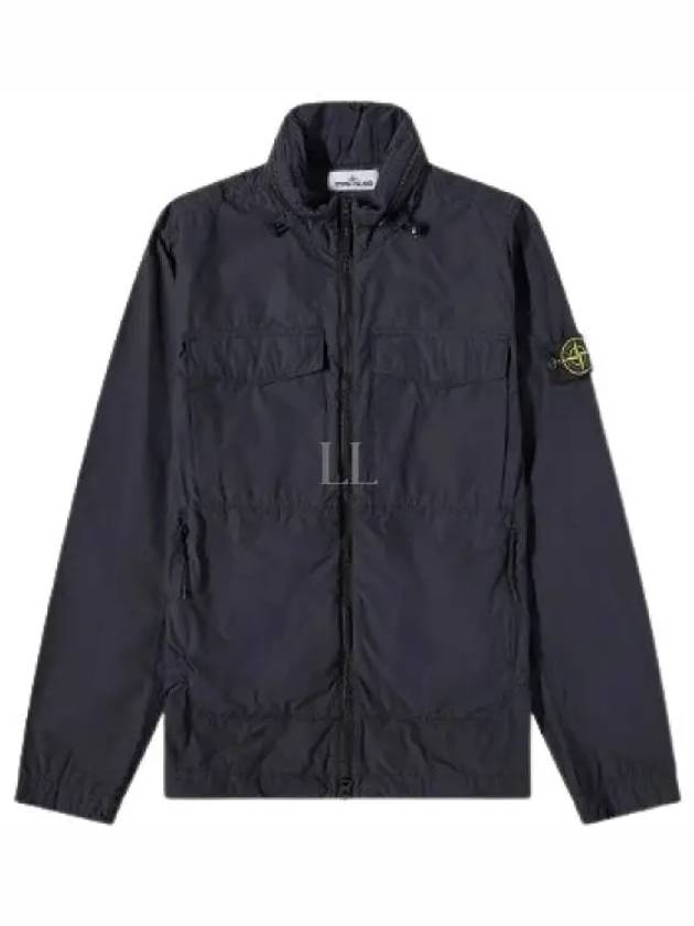 Waffen Naslan Light Watro Zip-up Jacket Navy - STONE ISLAND - BALAAN 2