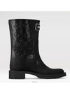 1AD1S6 NEW Drops Flat Half Rain Boots - LOUIS VUITTON - BALAAN 3