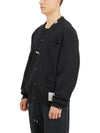 Distressed Cotton Cardigan Black - MIHARA YASUHIRO - BALAAN 3