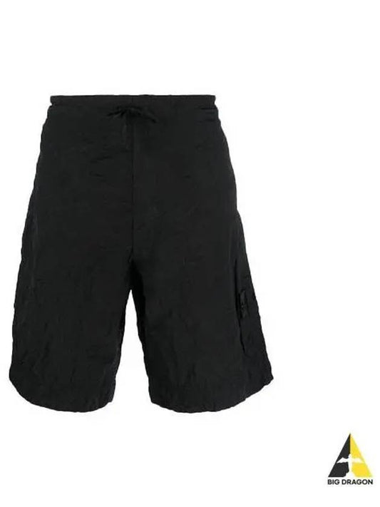 Shadow nylon square swimming pants black 7819B0126 - STONE ISLAND - BALAAN 1