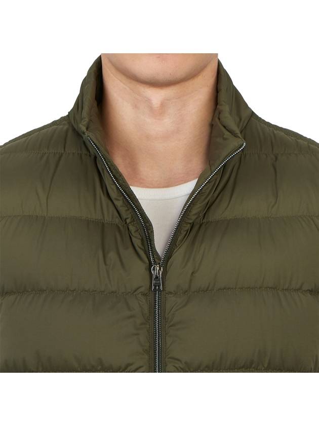 Down Padded Vest Khaki - HERNO - BALAAN 11