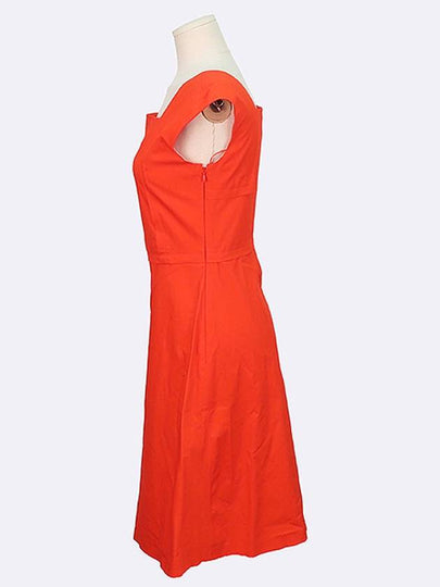 Ferragamo 13E098 Orange color women s tank top dress size 38 - SALVATORE FERRAGAMO - BALAAN 2