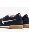 Suede Jackson LowTop Sneakers Navy - TOM FORD - BALAAN 4