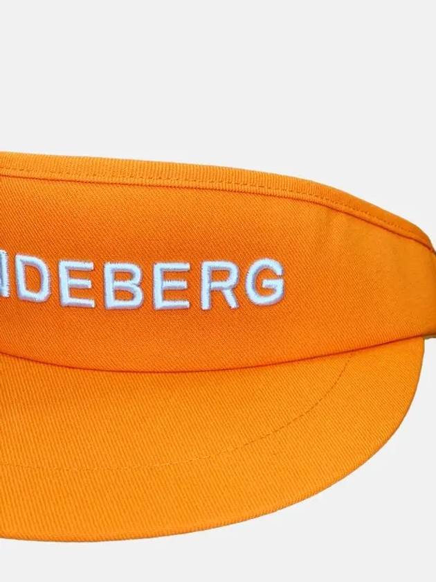 SS Golf Hat Victor Visor VIKTOR Sun Cap Hat Orange - J.LINDEBERG - BALAAN 2