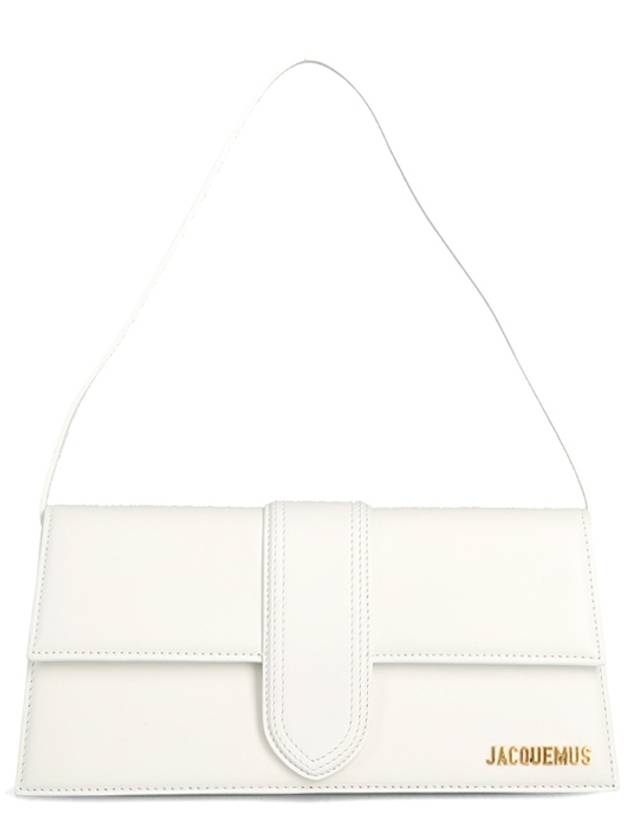 Le Bambino Long Shoulder Bag White - JACQUEMUS - BALAAN.