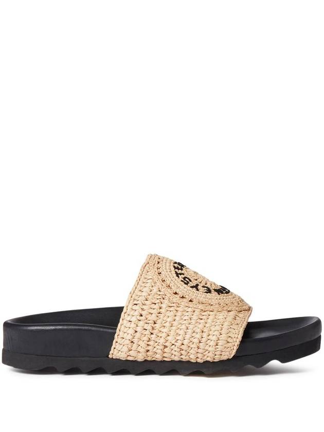 Elyse raffia slides 810387AFACL0 - STELLA MCCARTNEY - BALAAN 2