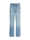 Dylan Eclipse Wash Flared Jeans Blue - CELINE - BALAAN 2