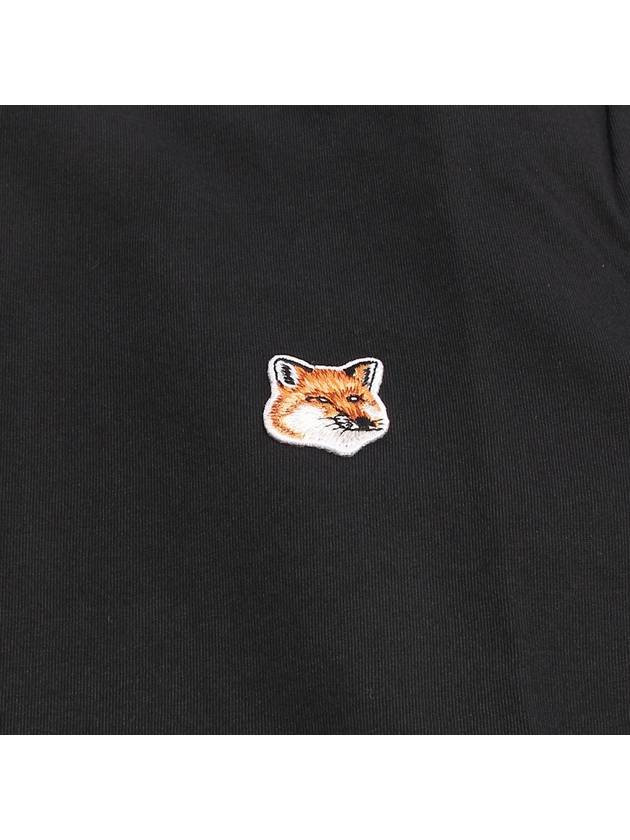 Fox Head Patch Classic Short Sleeve T-Shirt Black - MAISON KITSUNE - BALAAN 4