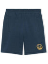 Kids GG Interlocking Shorts 646401 XJC7B 4009 - GUCCI - BALAAN 2